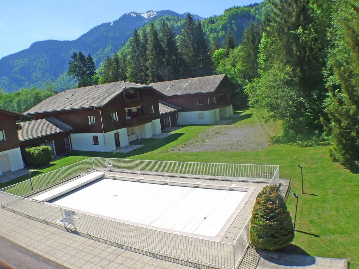 Studio Mansarde Avec Balcon, Piscine Et Parking Souterrain A Samoens - Fr-1-629-92 Exterior foto